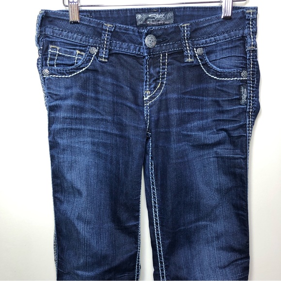 Silver Jeans Frances 18” - Picture 2 of 7